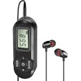 thumbnail image 1 of Radio Walkman FM personal, mini radio portátil de sintonización digital con auriculares, clip para cinturón, pantalla LCD, radio de bolsillo para caminar y trotar, control de volumen actualizado JM radio, 1 of 5