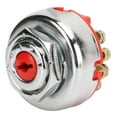 thumbnail image 1 of Ignition Light Switch,  Electrical Conductivity Ignition Lock High Strength Easy Installation Strong  for Tractor Lawn Mower, 1 of 8