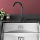 thumbnail image 5 of Grifo de lavabo Zulema 360 grados Giratorio Alto Negro, 5 of 8