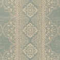 thumbnail image 6 of SAFAVIEH Linden Malandra Floral Area Rug, Cream/Aqua, 6'7" x 6'7" Square, 6 of 7