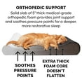 thumbnail image 5 of FurHaven Pet Products Ultra Plush Luxe Lounger Orthopedic Pet Bed for Dogs & Cats - Chocolate, Giant, 5 of 9