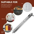 thumbnail image 2 of Stainless Steel Door Floor-standing Exposed Bolt Thickened Latch with Plate Insert Barn Lock Cane Boutique Locks, 2 of 6
