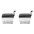 thumbnail image 1 of 2X Mini Hand Shredder Portable Paper Shredder A6 Manual Shredder Documents Paper Cutting Tool Home Office Desktop, 1 of 6