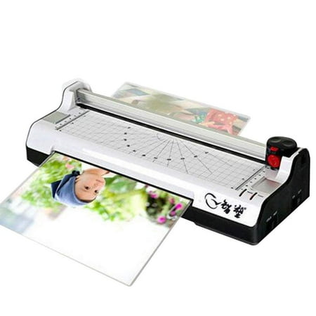 Cold Laminating - Professional Office Hot and Cold Fast Warm-Up Roll A4 9