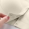 thumbnail image 4 of hotojiny Bras for Women Front Closure No Underwire Bras Seamless Full Coverage Everyday Bra V Neck Wireless Bralettes, 4 of 4