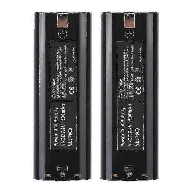2pcs 7.2v 2100mah Rechargeable Power Tools Nicd Battery Replacement Suitable For With Makita 7000 Bl