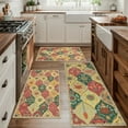 thumbnail image 7 of Aonewoe Boho 3 Piece Kitchen Rug Set Washable Non Slip Kitchen Mats for Floor Decorative Bohemian Kitchen Rugs and Runners Floor Mat for Hallway Laundry Room Sink, 7 of 7