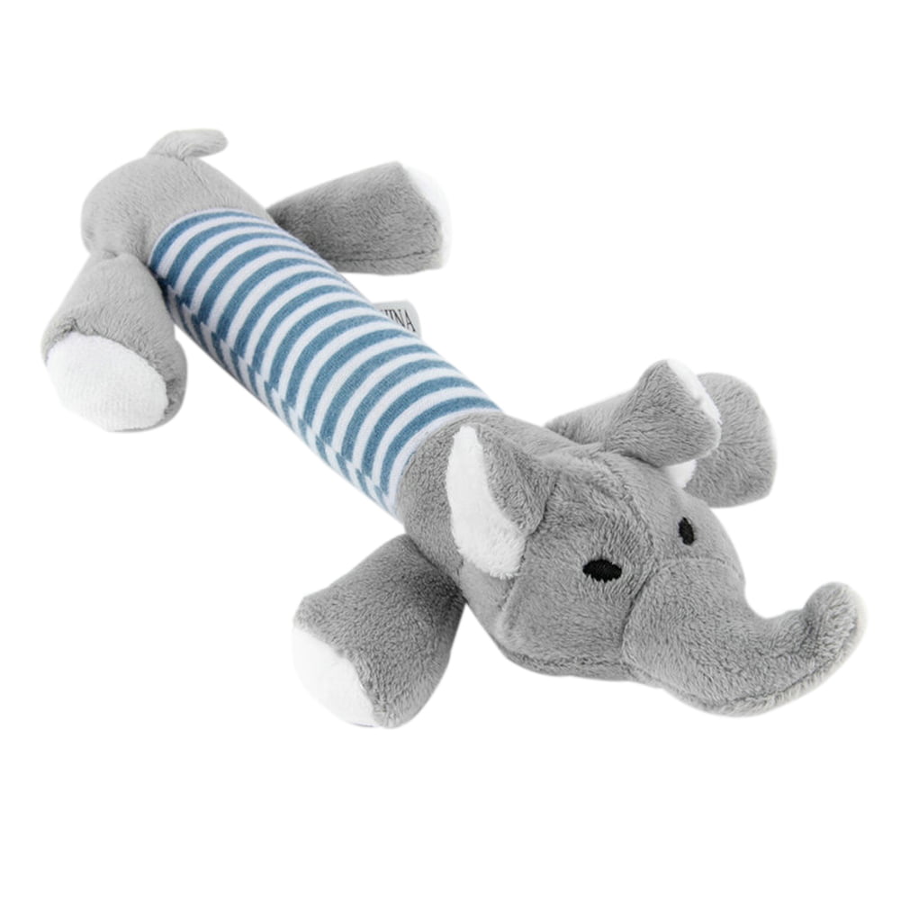 Dog Toy Pet Puppy Plush Sound Chew Squeaker Squeaky Pig Elephant Duck Toy Noted 