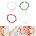 thumbnail image 1 of de ,Regalos de joyería de cadena de mano de de de 8 mm,Brazalete de de cristal redondo elegante para mujeres y niñas, de hebra hermosa Hugo  pulsera de cuentas, 1 of 10