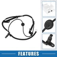 thumbnail image 3 of Sensores de velocidad de rueda ABS trasero izquierdo No. 956802B000 con cable para Hyundai Santa Fe GLS 2007-2009, 3 of 7