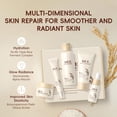 thumbnail image 2 of Set de cuidado de la piel LAIKOU Rice Cleanser Toner Serum, 5 piezas, 2 of 9