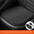 thumbnail image 4 of Becaristey Car Heated Seat Cushion Fast Heating Black Technology Heating Wire Constant Temperature Heating Black 1 piece, 4 of 6