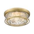 thumbnail image 5 of 493F4-BN-Z-Lite-Clarion - 4 Light Flush Mount In Transitional Style-6.25 Inches Tall and 20.75 Inches Wide-Brushed Nickel Finish, 5 of 7