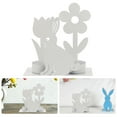 thumbnail image 2 of Candelabro de conejito de Pascua, candelabro de conejo, candelabro de hojalata, 2 of 5