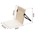 thumbnail image 2 of CSChome Chaise Portable Détachable Chaise de Camping Pliante Extérieure - Coussin avec Rangement, Tabouret de Plage Imperméable Détachable, Coussin de Siège Portable, 2 of 7