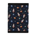 thumbnail image 3 of Chririnla Space Rocket Planets Children's Wallet for Travel, Polyester Kids Trifold Wallet with Velcro Waterproof Money Organizer, 3 of 7