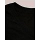 thumbnail image 5 of Camisetas con gráficos de peces para hombre, negras, cuello redondo, informales, suaves, 100 % algodón, divertidas, con frases, transpirables, absorbentes, de secado rápido, para correr, fin de semana, 5 of 7