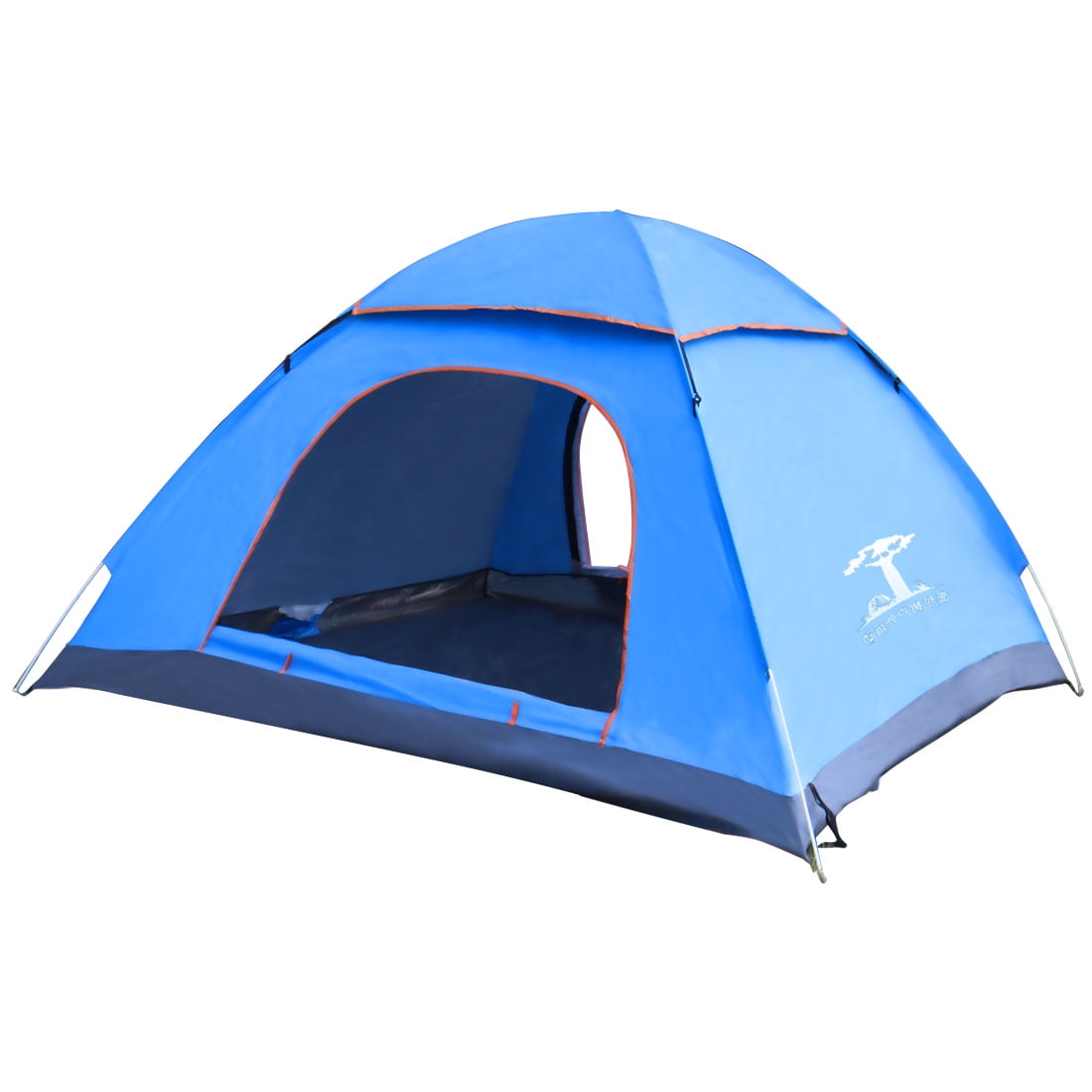 Pop Up 3 Person Dome Tent for Camping Hiking Beach Sun Shelter Outdoor