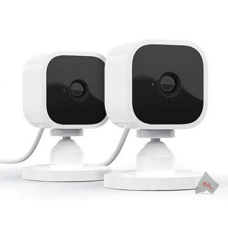 Teds Mini Home Security 1080P Indoor Motion Detection Camera, 2Pcs