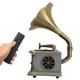thumbnail image 4 of Mini gramófono Bluetooth, mini gramófono retro vintage, mini gramófono clásico retro, gramófono con funcionalidad versátil, 4 of 9