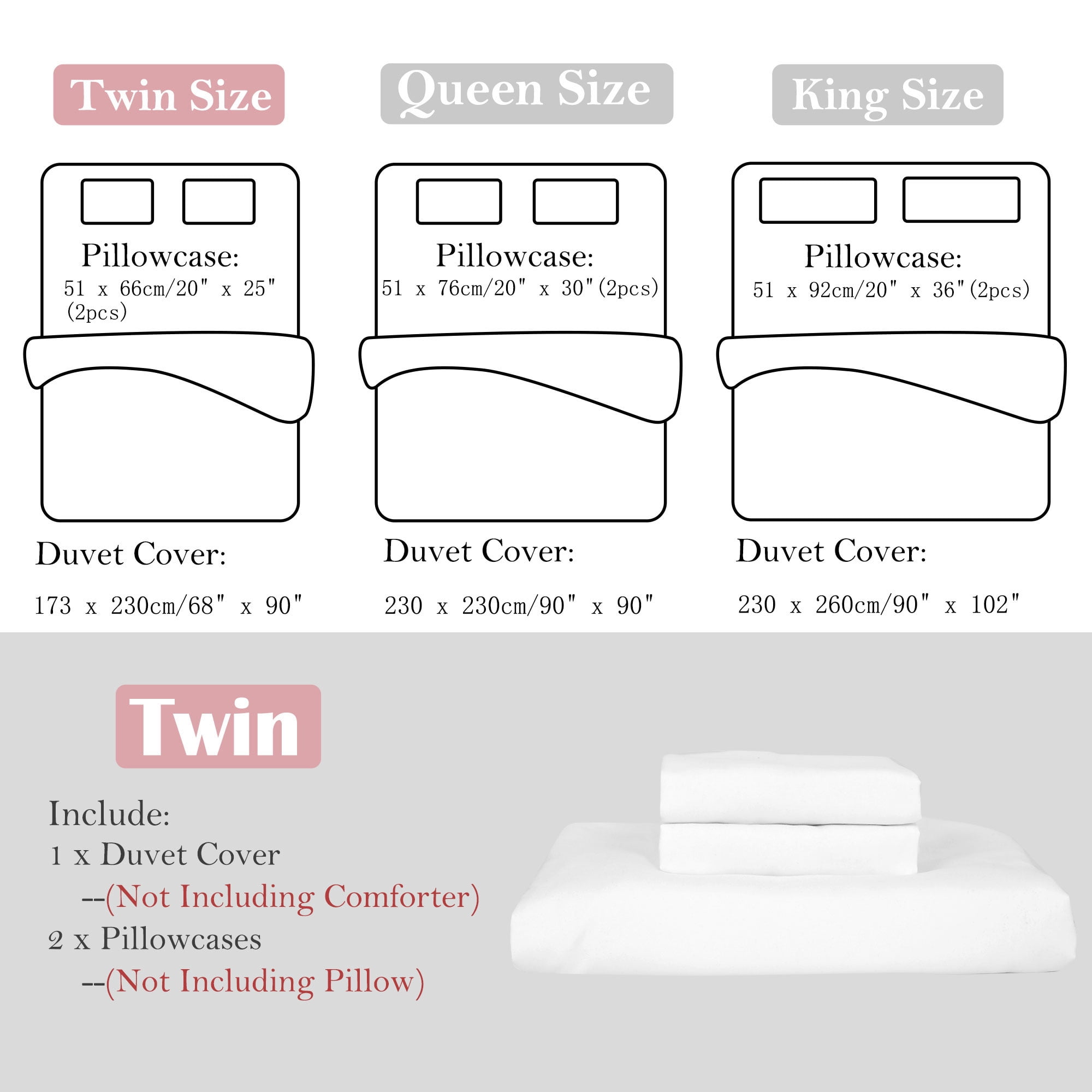 Unique Bargains 3 Pieces Pompoms Duvet Cover Bedding Set Queen White