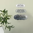 thumbnail image 2 of Signs ByLITA Designer Quiet Please Meeting in Progress Sign (Brushed Gold) - Small, 2 of 6