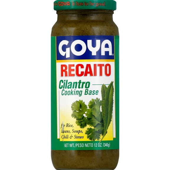Pack Of 3 Goya Recaito Cilantro Cooking Base, 12 oz (Package May Vary)