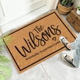 thumbnail image 5 of Coir Door Mats Front Door Mat Outside Entrance Spring Front Door Rug Indoor Entrance Home Non Slip Doormat Indoor Mat for Home Indoor Farmhouse Funny Kitchen Mats Patio, 16x24 Inch The wilsons, 5 of 5