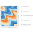 thumbnail image 2 of HAUS AND HUES Beach Prints Wall Art Decor - Beach Artwork Posters for Walls, Ocean Pictures for Wall, Abstract Orange Wall Art, Orange Pictures for Wall, Tropical Beach Pictures (16x20, Unframed), 2 of 6