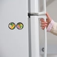 thumbnail image 2 of 2 Pcs Fridge Magnet DIY Sticker Refrigerator Stickers Japanese-style Magnetic Pvc, 2 of 6
