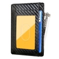 thumbnail image 2 of Cartera Travelambo Slim de piel con bloqueo RFID de 8 cm x 10 cm, 2 of 5