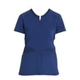thumbnail image 2 of Scrubstar Women's Antimicrobial Premium Performance Notch Neck Top, Sizes XS-3XL, 2 of 7