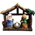 thumbnail image 1 of Juego de Estatuillas de Pesebre de Escena de Navidad con Estatua de Estatuilla de la Sagrada Familia para GuarderíA Decoraciones de Mesa de Navidad, 1 of 5