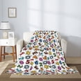 thumbnail image 2 of Sikiie Colorful Numbers Cozy Flannel Fleece Throw Blanket: Lightweight & Thick for All Seasons - Perfect for Women, Men, & Kids"50"x40", 2 of 6