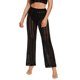 thumbnail image 2 of Pantalones para cubrir trajes de baño, pantalones de crochet huecos para playa para mujer, pantalones de crochet para playa, uso conveniente, 2 of 7