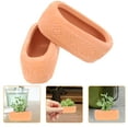 thumbnail image 2 of Miangastore 6Pcs Lightweight Mini Ceramic Nursery Pot Thickened Plant Nursery Pot Flower Breeding Container, 2 of 8