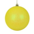 thumbnail image 1 of Vickerman N210878 3 in. Glitter Clear Ball, Yellow - 12 per Bag, 1 of 3