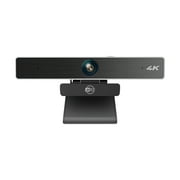 MEE audio 4K Ultra HD Professional Webcam with Wide Angle Lens, 4x Digital Zoom, and Dual Active Noise Cancelling Microphones for Conference Use