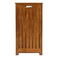 thumbnail image 5 of Oceanstar Solid Wood Spa Hamper, Brown Color, Age Group Adult, 20 L x 13.25 W x 24.75 H inches, 5 of 7