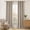 Beige Linen, variant on Natural 100% Blackout Linen Curtains for Bedroom 108 Inches Long,Farmhouse Thick Textured Window Room Darkening Curtains for Living Room,Grommet Drapes,52" W x 108" L,(2 Panels)