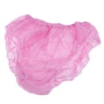 thumbnail image 1 of Calzoncillos desechables de mujer de los años 50 Calzoncillos desechables Calzoncillos desechables rosa01 jinwen Ropa interior de viaje, 1 of 6