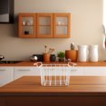 thumbnail image 3 of Freezer Organizer Bin Metal Wire Storage Baskets with Handles Space-Saving Wire Baskets for Kitchen Pantry Garage Cabinet Closets, 3 of 8