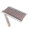 thumbnail image 1 of KLKCMS 13m Metallic Ribbon Braided Thread Lace Ribbon Trims Fabric Embellishment Ribbon Silver, 1 of 7