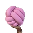 thumbnail image 2 of Cojín Nudo Bola Decoración Hogar Recamara Sala Color Rosa, 2 of 4