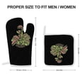 thumbnail image 2 of Venus Fly Trap Tshirt Carnivorous Plant Oven Gloves And Pots Stand Set Oven Gloves And Pot Racks Pot Racks And Oven Gloves Set, 2 of 9