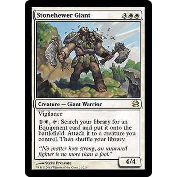 MtG Modern Masters Rare Stonehewer Giant #31