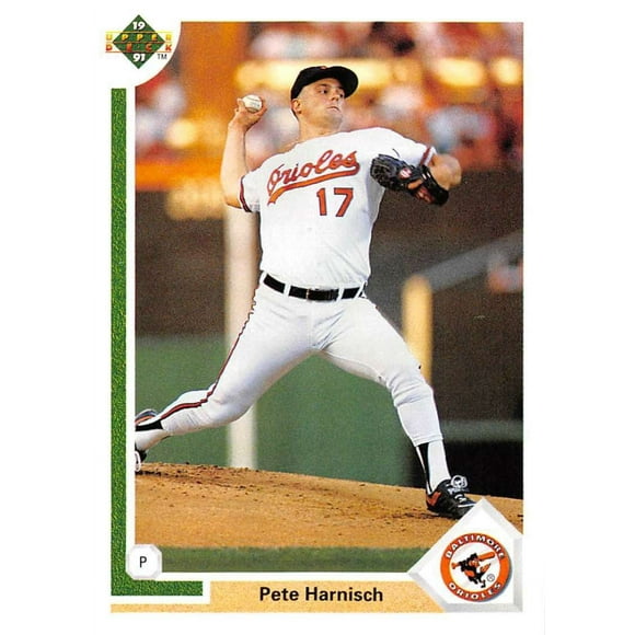 1991 Baseball sur le Pont Supérieur 302 Pete Harnisch Baltimore