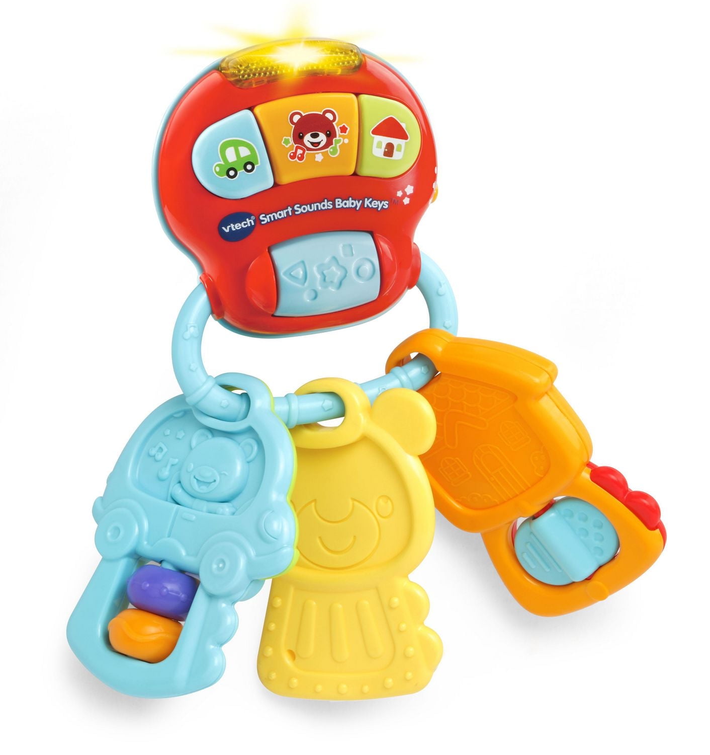 VTech Smart Sounds Baby Keys™ - Pretend Toy Key with Lights and Sounds - English Version