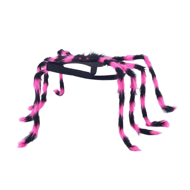 S SERENABLE Costume de Chien Chat pour Halloween Confortable avec Bretelles Réglables Tenues pour Animaux Rose Grand