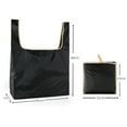 thumbnail image 4 of Tote Bag Shopping Pouch Eco Friendly Grocery Bags Eco-friendly Oxford Fabric Foldable 2 Pcs, 4 of 6